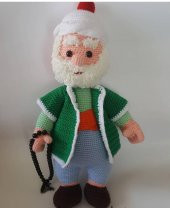 Nasreddin Hoca Amigurumi Örgü Organik Oyuncak - 1