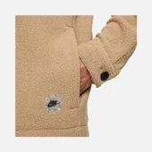 Nike Oduncu Gömlek Sportswear Sport Utility Sherpa Full-Length Button Erkek Kahverengi Ceket OVERSİZE GENİŞ KALIP NORMAL BEDENİNİZDEN BİR BEDEN KÜÇÜK TERCİH EDİNİZ DZ5437-258 thumbnail 5