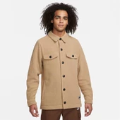 Nike Oduncu Gömlek Sportswear Sport Utility Sherpa Full-Length Button Erkek Kahverengi Ceket OVERSİZE GENİŞ KALIP NORMAL BEDENİNİZDEN BİR BEDEN KÜÇÜK TERCİH EDİNİZ DZ5437-258 thumbnail 1