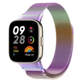 Xiaomi Redmi Watch 3 Active (Düz Watch 3 Değildir) Kordon Milano Loop Metal Kordon - 5