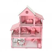 EV10 Okutan 3 Katlı Eşyalı Ev Oyun Seti thumbnail 3