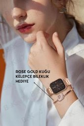 G9 Mini 3 Kordonlu Bileklik Hediyeli Kadın Akıllı Saat Arama Konuşma Siri Akıllı Saatler Watch 8 9 - 3
