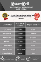 Q539 Plus Sim Kartlı Akıllı Çocuk Saati Görüntülü Konuşma Akıllı Çocuk Okul Saatleri - 10