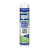 Apel Silikonize Akrilik Mastik 500 Gr Beyaz - 1