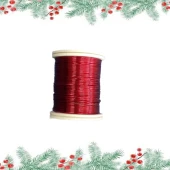 Çiçek Teli Makara Tel 0,60mm Kırmızı - 1