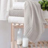 Schafer Home Cleo Banyo Seti 6 Parça-Bej/Ekru - 2