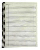 Hisli Şeyler 18,5x25 Spiralli Çizgili Defter Life Is Şort - 2