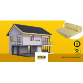 İZOCAM ÇATI ŞİLTESİ 800x120x10 CM (9,60 M2) - 1
