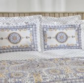 Karaca Home Aprika Mavi %100 Pamuk Tek Kişilik Nevresim Takımı - 3