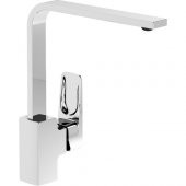 Artema Root Square A42753 Eviye Bataryası, Krom - 1