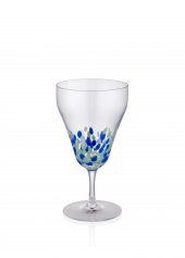 The Mia El Boyaması Şarap Kadehi 300 ml - 1