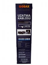 Termal Akım Korumalı GB-103 Uzatma Kablosu MG-101 10A-2500W - 5