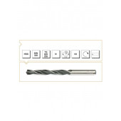 MTE HSS DIN 338 6,5 Mm Silindirik Saplı Kısa Haddeli Matkap Ucu - 1