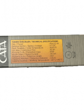 Cata CT-5180 4000K (Günışığı) Sensörlü Şarjlı Mıknatıslı Kabin Led Ampul (2 Adet) - 2