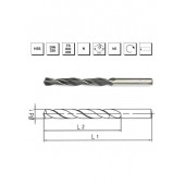 MTE HSS DIN 338 7 Mm Silindirik Saplı Kısa Haddeli Matkap Ucu - 1