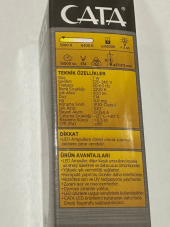 Cata CT-4080 7W 3200K (Günışığı) E14 Duylu Led Kıvrık Buji Ampul - 2