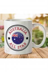 1-1320 Converse Australia All Star İki Tarafı Baskılı Kupa Bardak - 1