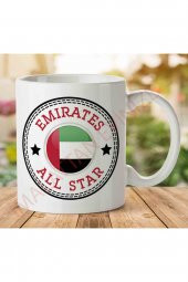 1-1325 Converse Emirates All Star İki Tarafı Baskılı Kupa Bardak - 1