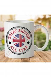 1-1329 Converse Great British All Star İki Tarafı Baskılı Kupa Bardak - 1