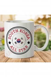1-1337 Converse South Korea All Star İki Tarafı Baskılı Kupa Bardak - 1