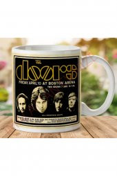 1-141 THE DOORS İki Tarafı Baskılı Kupa Bardak - 1