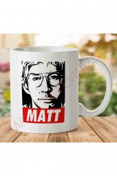 1-1551 Matt Radar Technician Undercover Boss Kylo Ren Saturday Night Live İki Tarafı Baskılı Kupa Bardak - 1