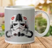 1-2028 Star Wars ATAT Driver Storm Trooper Episode V The Empire Strikes Backjpeg İki Tarafı Baskılı Kupa Bardak - 1