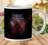 1-2254 Witcher Geralt Of Rivia And Logo İki Tarafı Baskılı Kupa Bardak - 1