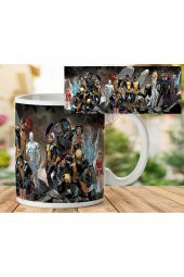 1-579 X-MEN İki Tarafı Baskılı Kupa Bardak - 1