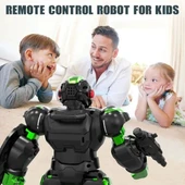 STEMTRON Programlanabilir Uzaktan Kumandalı Robot - Yeşil - 7