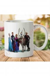 Frozen-PNG-HD İki Tarafı Baskılı Kupa Bardak - 1