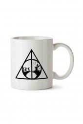 Harry Potter Ölüm Yadigarları İki Tarafı Baskılı Kupa Bardak - 1