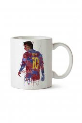 Lionel Messi 2 İki Tarafı Baskılı Kupa Bardak - 1