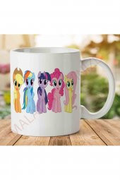 My-Little-Pony-PNG-Clipart İki Tarafı Baskılı Kupa Bardak - 1