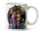 One Piece 2 İki Tarafı Baskılı Kupa Bardak - 1