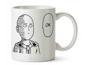 One Punch Man 2 İki Tarafı Baskılı Kupa Bardak - 1