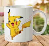 Pokemon-PNG-Clipart İki Tarafı Baskılı Kupa Bardak - 1