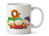 South Park Eric Cartman Kenny İki Tarafı Baskılı Kupa Bardak - 1