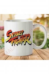 Street-Fighter-Free-PNG-Image İki Tarafı Baskılı Kupa Bardak - 1