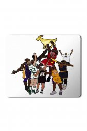 Jordan Basketbolcu Baskılı Mouse Pad Mousepad - 1