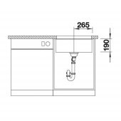 BLANCO SUBLINE 500-U Antrasit Eviye - 3