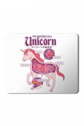 Unicorn Anatomy 2 Baskılı Mouse Pad Mousepad - 1