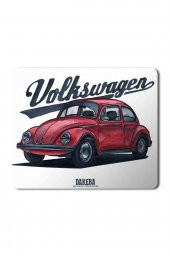 Volkswagen Old Beetle Baskılı Mouse Pad Mousepad - 1