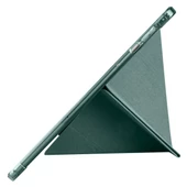 Honor X8 Pro 11.5' Kılıf Tri Folding Kalem Bölmeli Standlı Kılıf - 11
