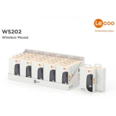 Lenovo Lecoo Ws202 Nano Alıcılı Kablosuz 1600Dpi Siyah 4 Tuş Mouse - 4
