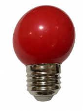 Cata CT-4071 1W Kırmızı Işık E27 Duylu Top Gece Led Ampul (8 Adet) - 3