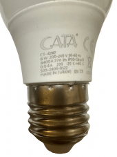 Cata CT-4232 6W 6400K (Beyaz Işık) E27 Duylu Led Ampul - 4