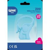 Wee Baby Zoo Diş Kaşıyıcı Mavi Fil-8690797103897 - 2