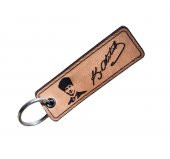 ATATÜRK Deri Anahtarlık - Arma - Leather Key Holder - 1
