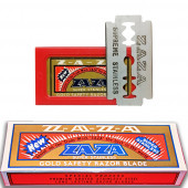 Zaza Supreme Stainless Tıraş Bıçağı 100 Adet Çift Taraflı Yaprak Jilet - 1